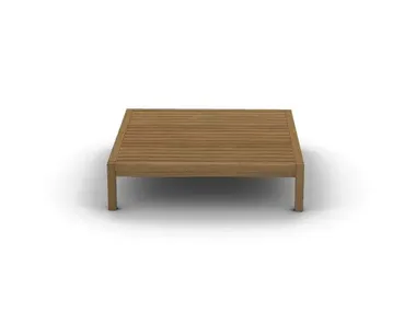 Tavolino da giardino quadrato in teak NETWORK 028 / 038 RODA