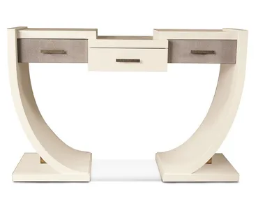 Consolle rettangolare in legno con cassetti LOTUS Radice