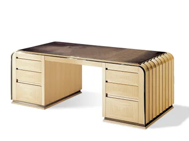 Scrivania in legno con cassetti PRESIDENT Radice
