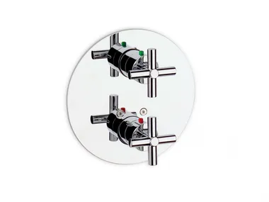 Miscelatore per doccia da incasso termostatico in ottone cromato LOFT 5A0643C00 / 5A0743C00 Roca