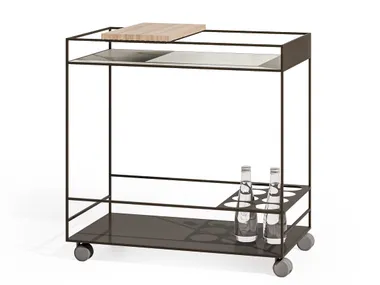 Carrello portavivande in metallo SPOT Ronda Design