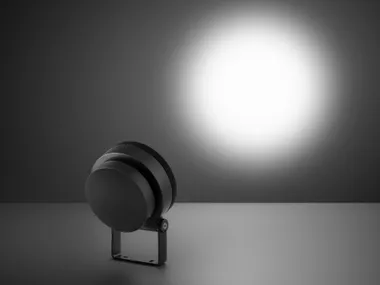 Proiettore per esterno orientabile a LED in alluminio pressofuso POINTER SIMES