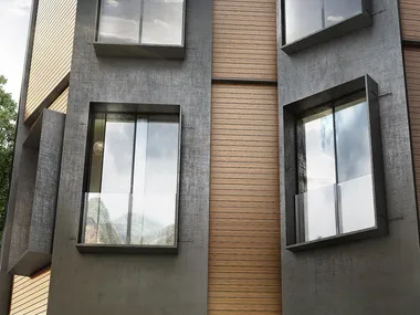 Parapetto in vetro SMARTIA M8250 Alumil