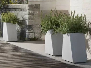 Vaso da giardino in cemento TWISTA SWISSPEARL
