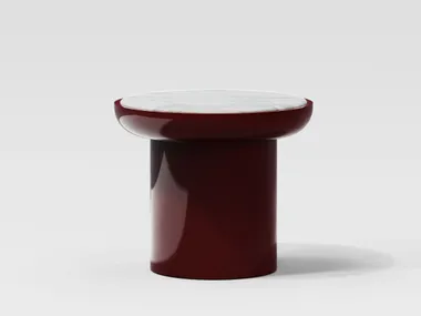 Tavolino di servizio rotondo ROMO Secolo