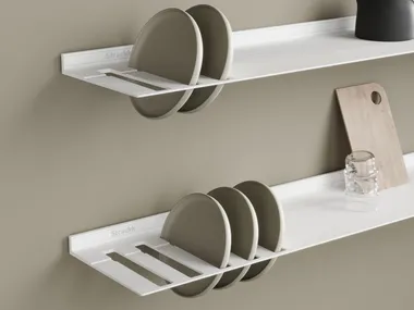 Mensola cucina con scolapiatti KITCHEN SHELF WITH PLATE RACK Strackk