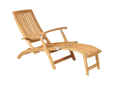 Sedia a sdraio in teak ALEXANDRA Traditional Teak