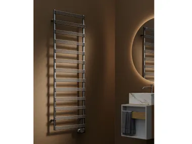 Scaldasalviette in acciaio inox a parete SMART X Tubes