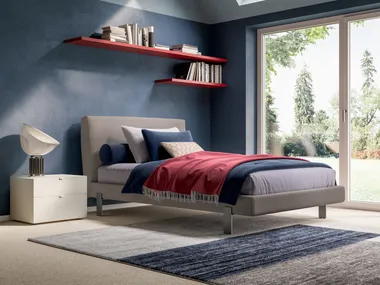 Letto imbottito BOOK Twils