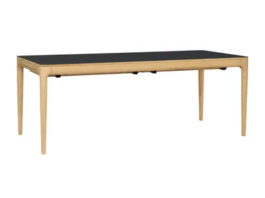 Tavolo rettangolare in legno e Fenix-NTM® con cassetti HEART'N'SOUL Umage
