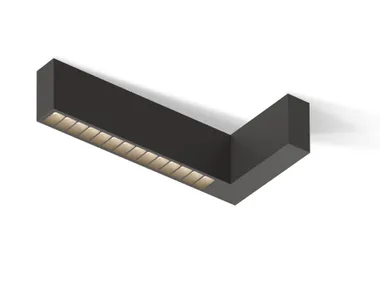 Lampada da soffitto a LED in alluminio OFFSET Vibia