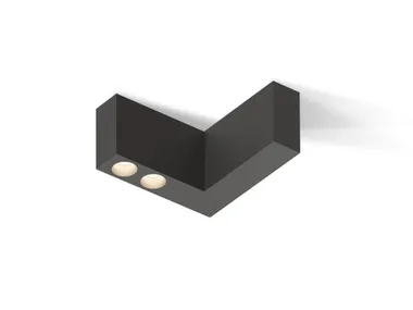 Lampada da soffitto a LED in alluminio OFFSET Vibia