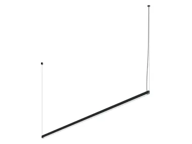 Lampada a sospensione a LED in alluminio STICKS SOLO Vibia