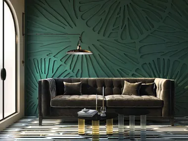 Pannello decorativo tridimensionale in gesso JANNET WallDeco