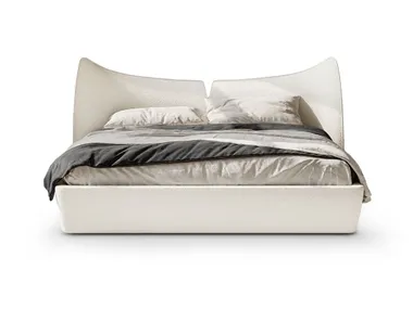 Letto matrimoniale in pelle WE-071 Wayne Enterprises Home Collection