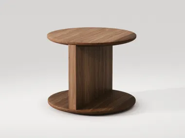 Tavolino / comodino in noce DUPLEX Wewood