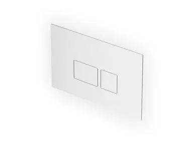 Placca di comando per wc in acciaio inox Z95345 ZUCCHETTI