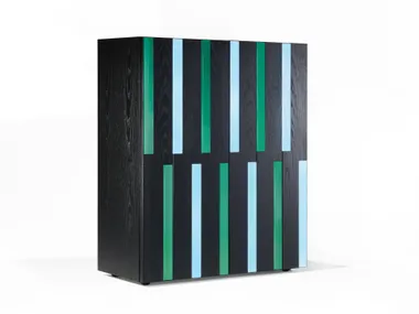 Credenza in MDF con ante a battente RIGA-RIGA Zanotta