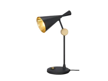 Lampada da tavolo a LED orientabile in ottone BEAT Tom Dixon