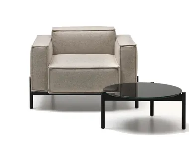 Poltrona in tessuto con braccioli DS-22 de Sede