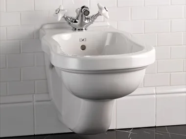 Bidet sospeso in ceramica con troppopieno BLUES Devon&Devon