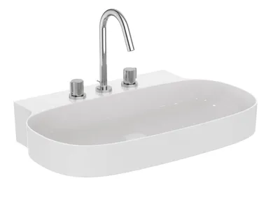 Lavabo singolo ovale in Diamatec® LINDA – X - T4397 Ideal Standard