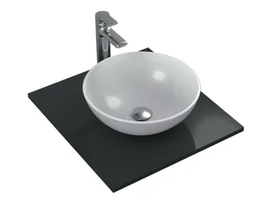 Lavabo da appoggio rotondo singolo in ceramica STRADA - K0795 Ideal Standard