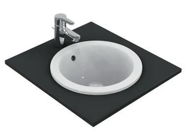 Lavabo da incasso soprapiano rotondo CONNECT 38 x 38 cm - E5051 Ideal Standard