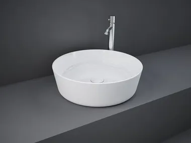Lavabo da appoggio rotondo in ceramica RAK-FEELING RAK Ceramics