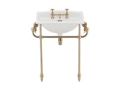Lavabo a consolle singolo in porcellana VICTORIAN Gentry Home
