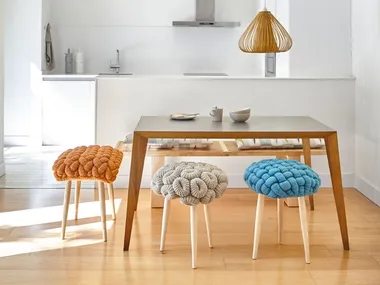Knitted Stools